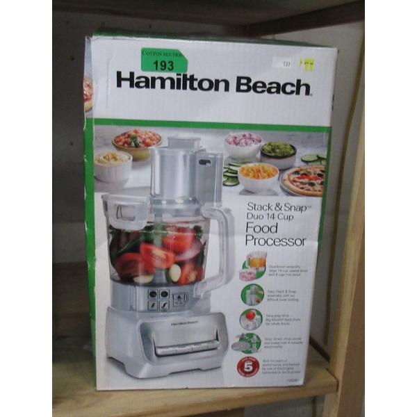 Hamilton Beach Duo 14 Cup Food Processor