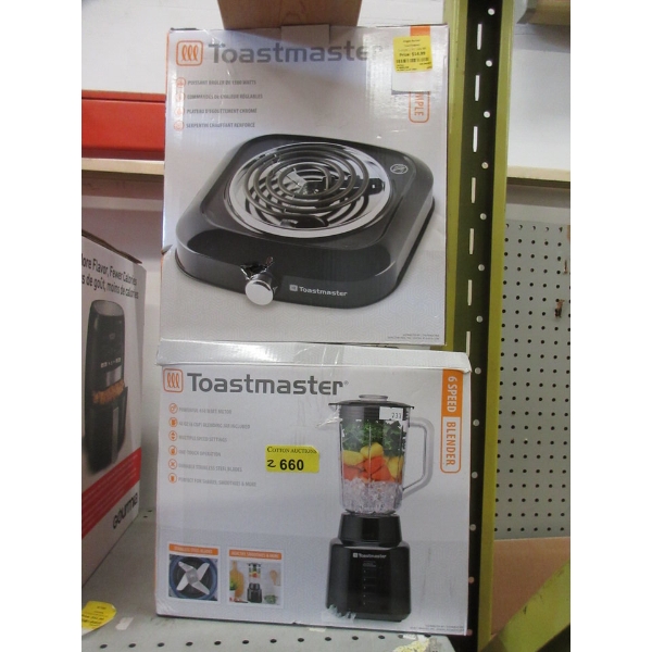 Toastmaster 6-Speed Blender & Electric Burner