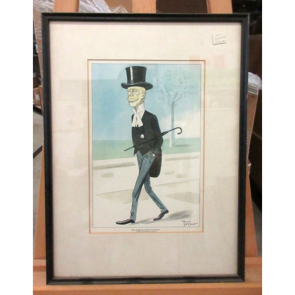 Vintage Caricature by David Enton 