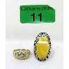Image 1 : 2 x Sterling Silver Estate Rings 