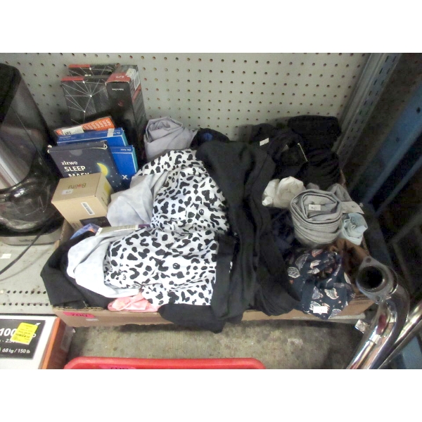 Box of Assorted Clothing & Customer Return Good