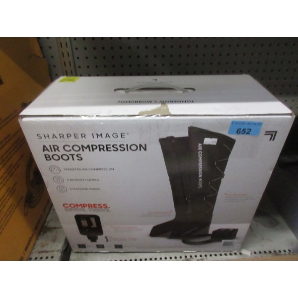 Sharper Image Air Compression Boots