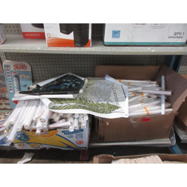 2 Cases of New Assorted Vinyl Posters