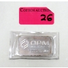 Image 1 : 1 Oz .999+ Silver Ohio Precious Metals USA Bar 