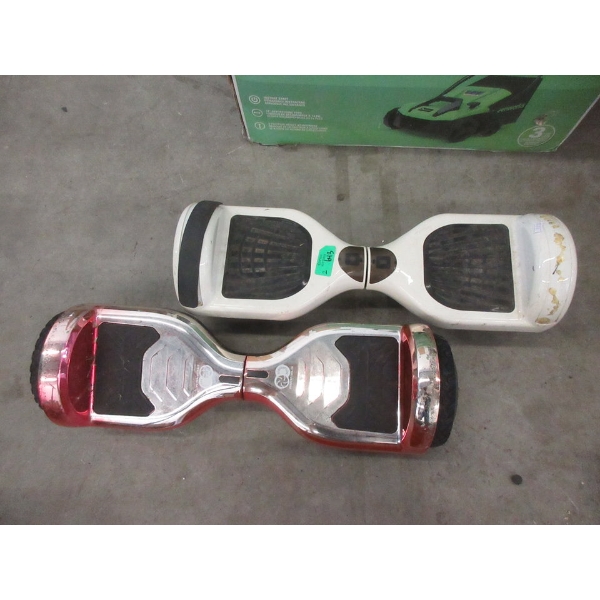2 Hoverboards - No Chargers