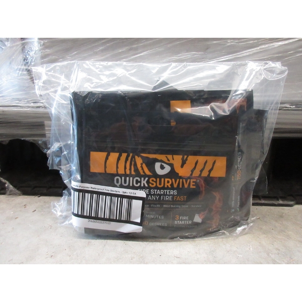 New Bag of Quick Survive All-Purpose Fire Starters