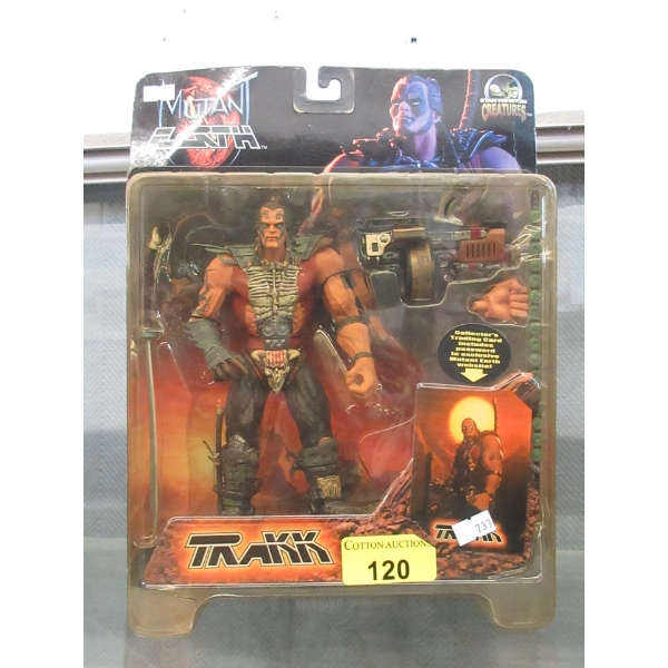 Mutant Earth Trakk Action Figure 