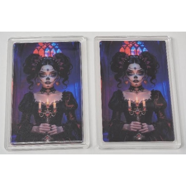 2 x 1 Oz .999 Copper Vixen Series Art Bars