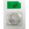Image 1 : 1 Oz .9999 Silver 2010 Vancouver Hockey Olympic Coin 