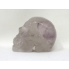 Image 2 : 650.5 Carat Hand Carved Amethyst Gemstone Skull