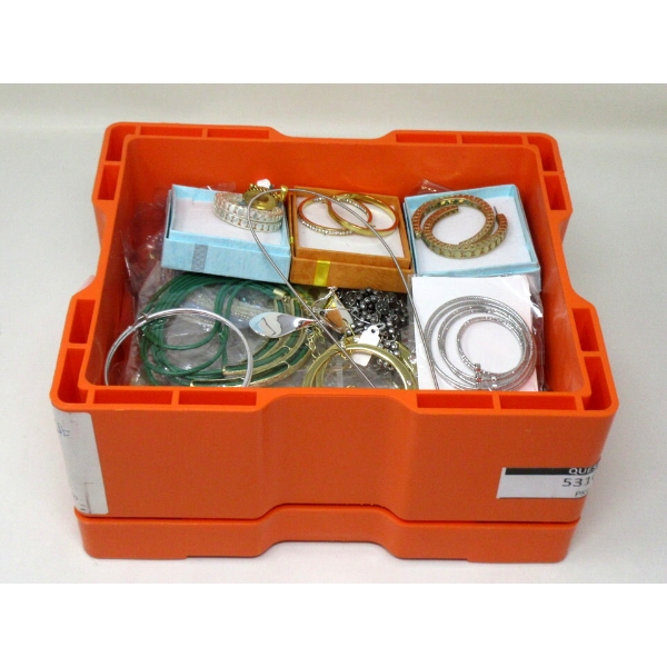 Orange RCM Bullion Box filled with Fashion Jewelry