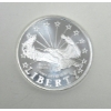 Image 1 : 1 Oz .999 Silver Liberty Eagle 2-Sided Round 