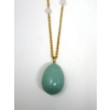 Image 4 : 2 Aventurine & Quartz Bead Necklaces on 30" Chains 