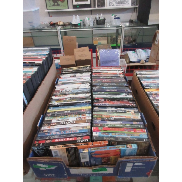 60+ Assorted DVD Movies and Shows - Preowned