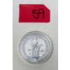 Image 1 : 2 Oz .9999 Silver 2020 White Lion of Mortimer Coin 