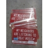 Image 1 : 20+ New Identical 8" x 12" Tin Signs