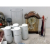Image 4 : Shelf Lot of Carriage Clock & Household Goods