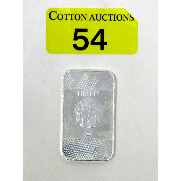 1 Oz .999 Silver RMC Liberty 2-Sided Bar 