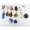 Image 1 : 14 Assorted New Polished Gemstone Pendants