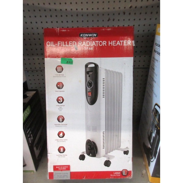 Konwin Oil-Filled Radiator Heater