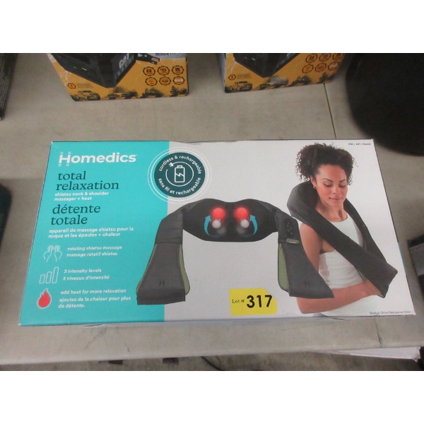 Homedics Cordless Neck and Shoulder Massager