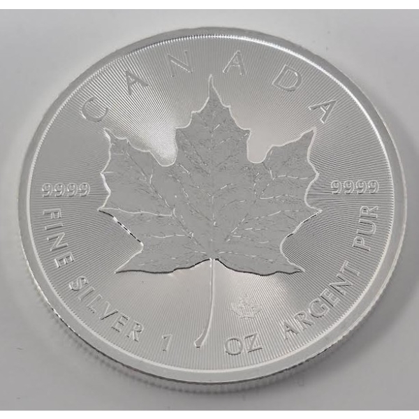 1 Oz .9999 Silver 2026 Canada Maple Leaf Coin 