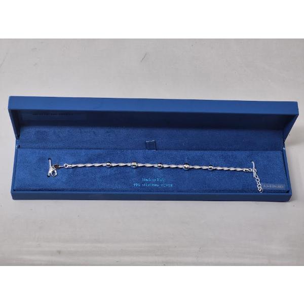 Brand New Italian Made Ladies Sterling Silver Bracelet