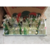 Image 1 : Vintage Retail Candy Shelf & 45+ Glass Bottles