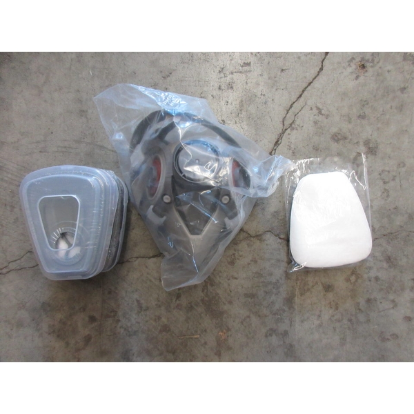 6 New Half Face Respirator Masks