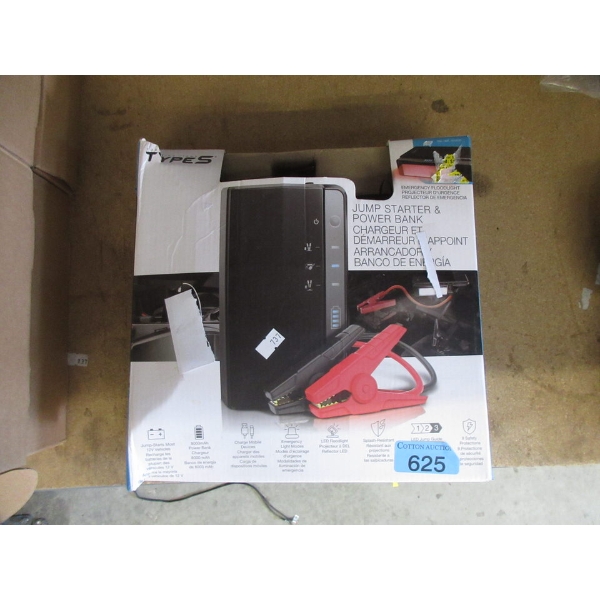 Touring Items Type S Jump Starter/Power Bank