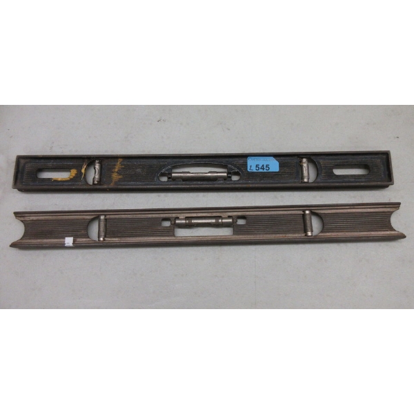 2 Vintage 2' Metal Levels - 1 is a Stanley