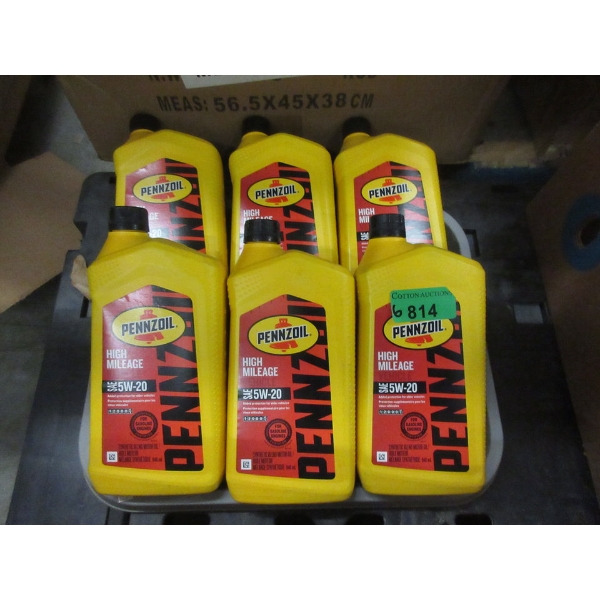 6 x 946ml Pennzoil 5W-20 Motor Oil