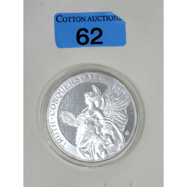 5 Oz .999 Silver 2022 Truth Conquers All Coin 