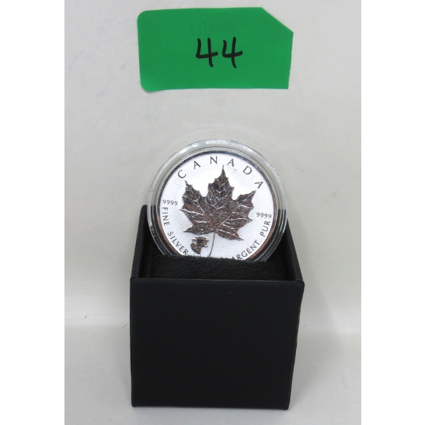 1 Oz .9999 Silver 2017 Canada Maple Leaf Coin 