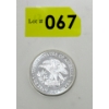Image 1 : 1 Oz .999 Silver Eagle Trade Unit Round 