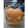 Image 1 : Illuminated Resin Pumpkin - 14" x 18" x 20" tall