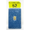 Image 1 : 1 Gram .9999 Fine Gold Britannia Bar 