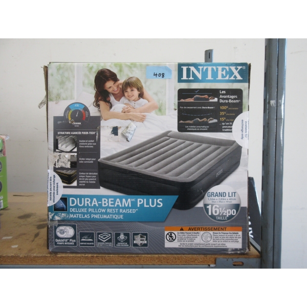 Intex Queen Size Inflatable Dura-Beam Mattress