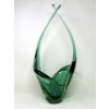 Image 1 : MCM Green Canadian Art Glass Centerpiece Bowl