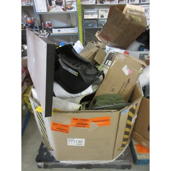 Skid of Assorted Customer Return Goods - As Is