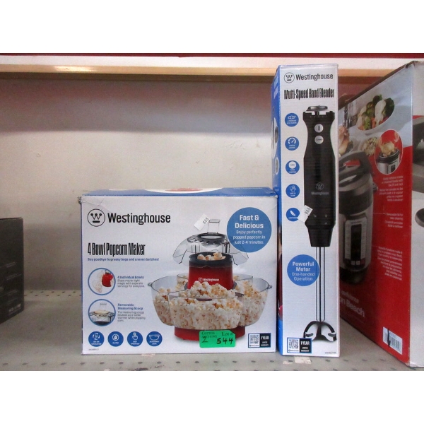 Westinghouse Popcorn Maker & Hand Blender