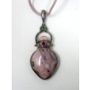 Image 4 : 2 Saje .925 Silver & Gemstone Necklaces