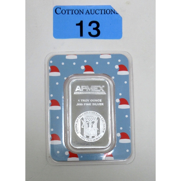 1 Oz .999 Silver American Precious Metal Exchange Bar 
