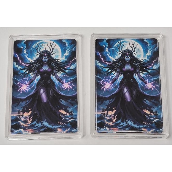 2 x 1 Oz .999 Copper Vixen Series Art Bars