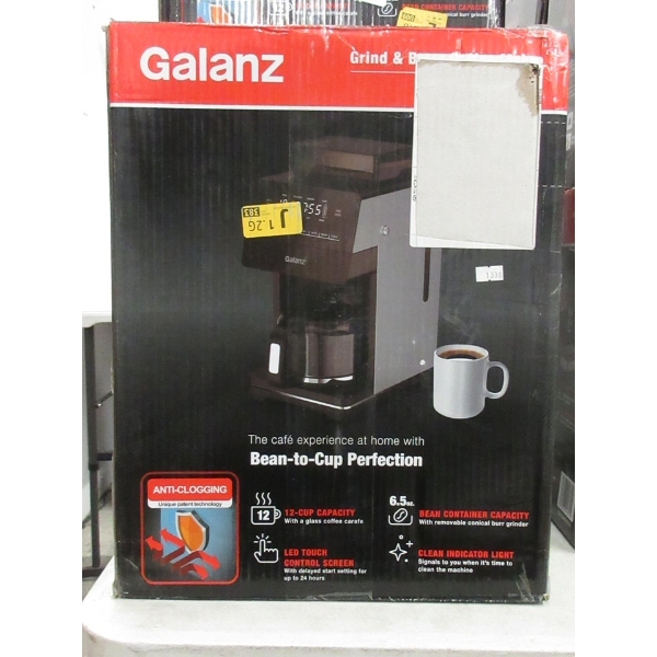 Galanz Grind & Brew 12-Cup Coffee Maker