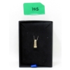 Image 2 : 14KT Yellow Gold Estate Multi-Diamond Pendant