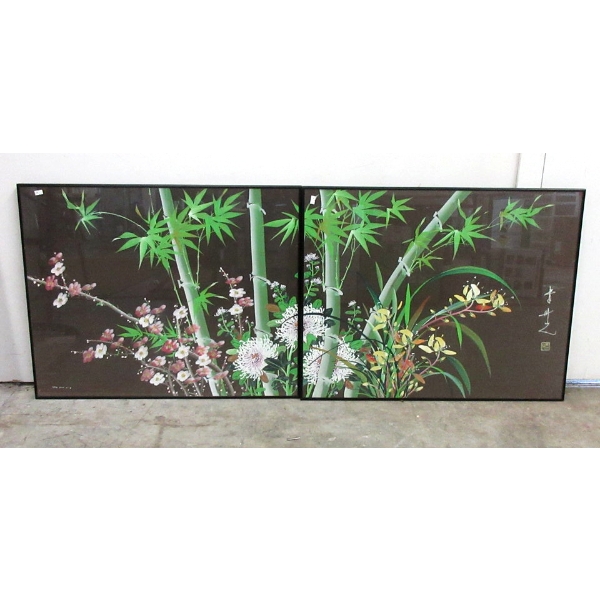 2 Piece Han Son Hia Framed Wall Art