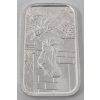 Image 1 : Vintage 1 Oz .999 Silver 1999 Art Bar 