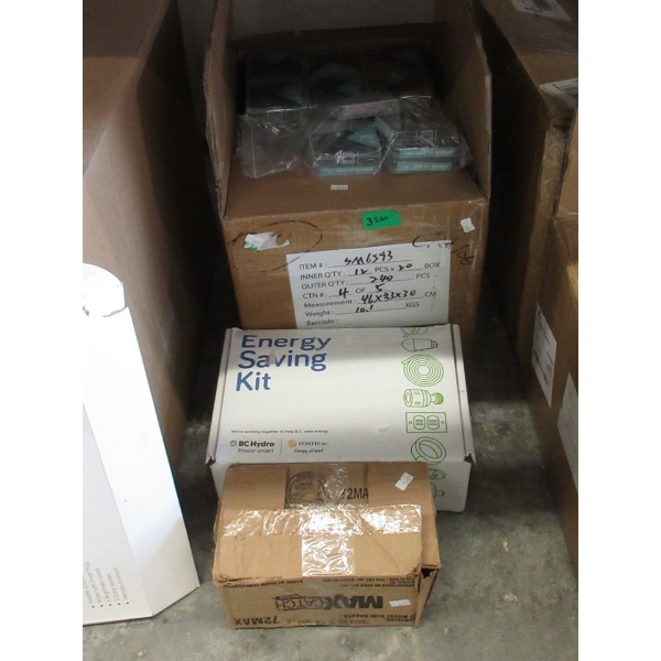 3 Box Lot of Assorted New Merchandise