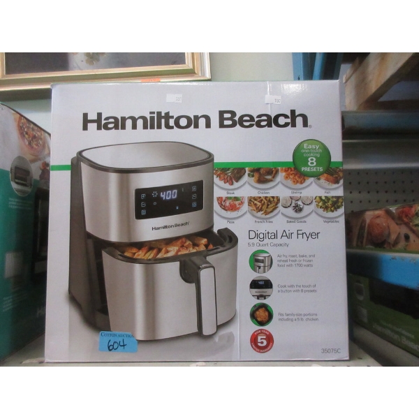 Hamilton Beach 5.9 QT Digital Air Fryer